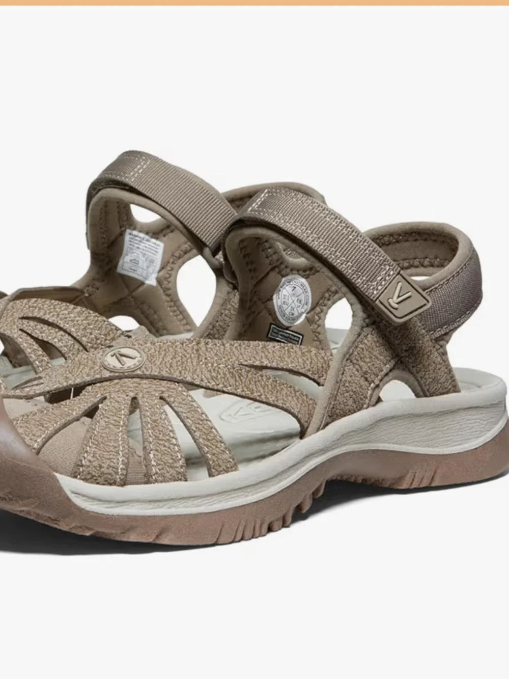 Keen Women's Taupe Multi-Strap Outdoor Sandals - Picture 7 of 12